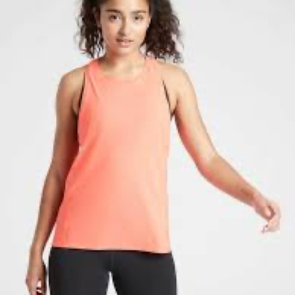 Athlete Ultimate Train Tank Coral Volt m bright orange - Picture 1 of 7